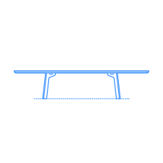 Furniture Coffee Tables Floyd Coffee Table Oval Outline Svg Vector, Free Vectors File